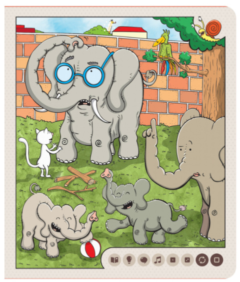ALBI Książka Zwierzęta w zoo 2+ ALBI Książka Zwierzęta w zoo 2+