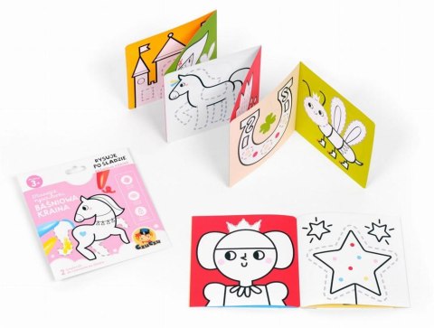 Długie rysowanki 3+ Rysuję po śladzie. Baśniowa... Długie rysowanki 3+ Rysuję po śladzie. Baśniowa...