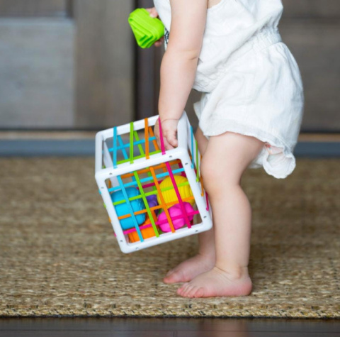 FAT BRAIN TOYS SORTER ELASTYCZNA KOSTKA INNYBIN