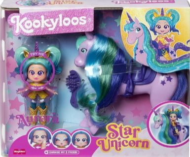 OUTLET KOOKYLOOS Star Unicorn figurki