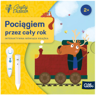 ALBI Miniksiążka Pociągiem przez cały rok 2+