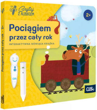 ALBI Miniksiążka Pociągiem przez cały rok 2+