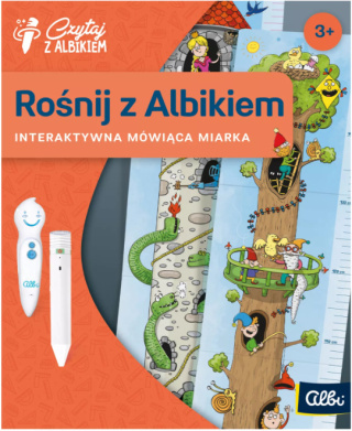 ALBI Rośnij z Albikiem. Interaktywna miarka 3+