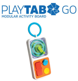 PLAYTAB GO Sensoryczne Kwadraty z Zawieszką Fat Brain