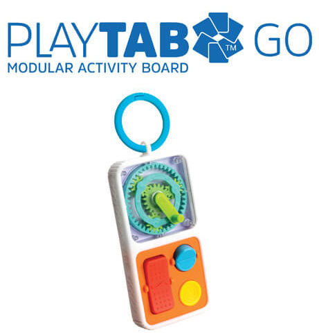 PLAYTAB GO Sensoryczne Kwadraty z Zawieszką Fat Brain PLAYTAB GO Sensoryczne Kwadraty z Zawieszką Fat Brain