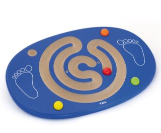 OUTLET Sensoryczna Drewniana Deska do balansowania z labiryntem Viga Toys