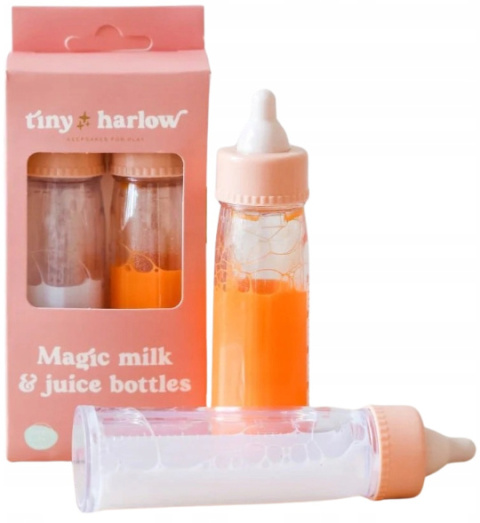 Tiny Harlow Zestaw Magicznych Buteleczek - Mleczko i Soczek Tiny Harlow Zestaw Magicznych Buteleczek - Mleczko i Soczek