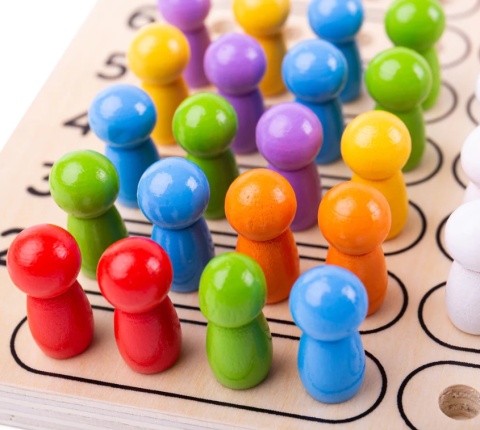 BIGJIGS TOYS MASTERMIND GRA LOGICZNA DREWNIANA ŁAMACZ KODÓW