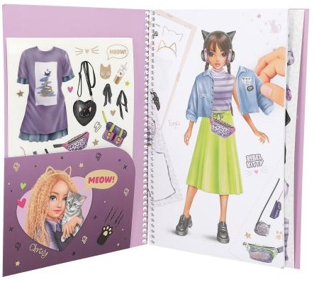 TOP Model Zestaw Dress Me Up BIG REBEL KITTY