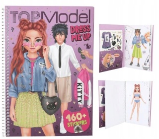 TOP Model Zestaw Dress Me Up BIG REBEL KITTY