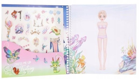 TOPMODEL Zestaw Dress Me Up z naklejkami Fantasy