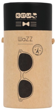KIETLA WAZZ OKULARY PRZECIWSŁONECZNE DLA DZIECI CZARNE BLACK 1-2 LATA UV