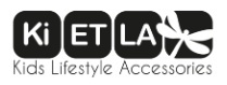 KIETLA WAZZ Okulary przeciwsłoneczne Apricot 2-4 Lata