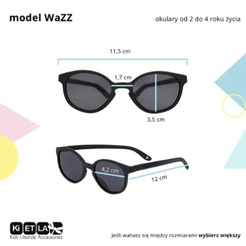 KIETLA WAZZ Okulary przeciwsłoneczne Apricot 2-4 Lata