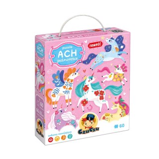 CZUCZU Puzzle 60 el. Ach Jednorożce