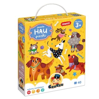 CzuCzu Puzzle Hau Pieski 40el.