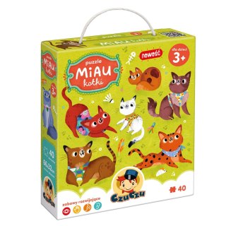 CzuCzu Puzzle Miau Kotki 40el.