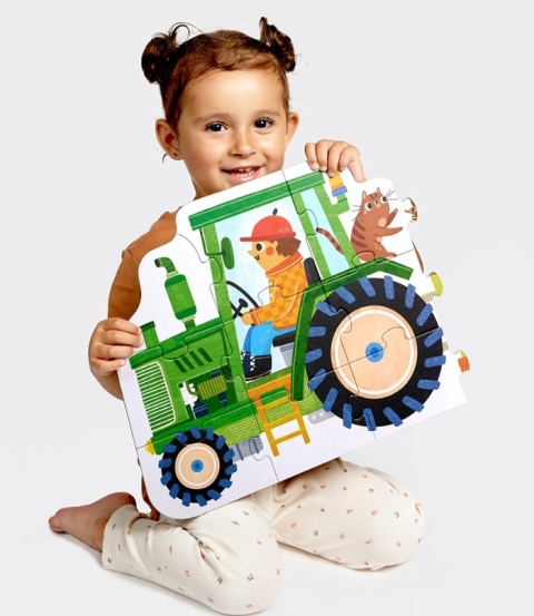 CzuCzu Moto puzzle Traktor 2+