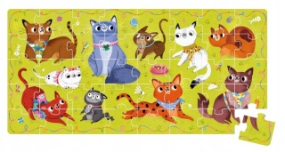 CzuCzu Puzzle Miau Kotki 40el.