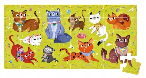 CzuCzu Puzzle Miau Kotki 40el.