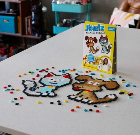 FAT BRAIN TOYS Puzzelki Pixelki Jixelz Zwierzęta Domowe 700 el.