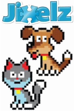 FAT BRAIN TOYS Puzzelki Pixelki Jixelz Zwierzęta Domowe 700 el.