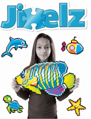 FAT BRAIN Puzzelki Pixelki Jixelz. Pod Wodą. 1500 elementów