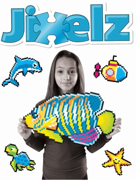 FAT BRAIN Puzzelki Pixelki Jixelz. Pod Wodą. 1500 elementów