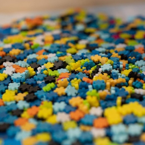 FAT BRAIN Puzzelki Pixelki Jixelz. Pod Wodą. 1500 elementów
