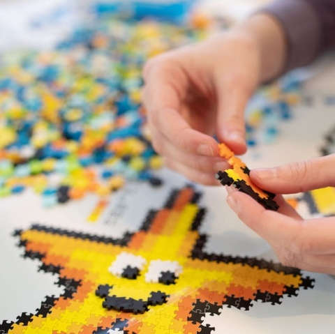 FAT BRAIN Puzzelki Pixelki Jixelz. Pod Wodą. 1500 elementów