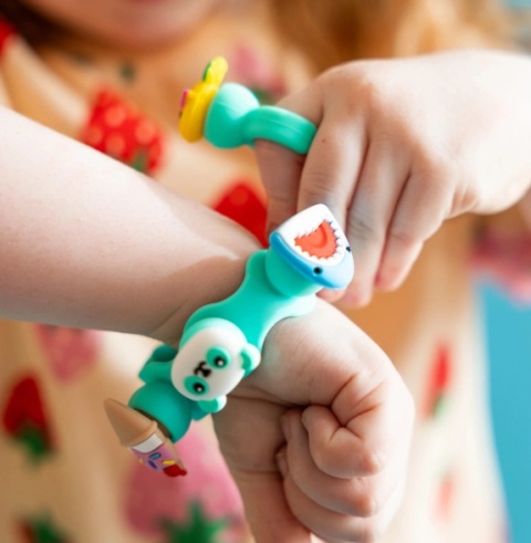 FAT BRAIN TOYS Biżuteria Plip Charms Zestaw Turkusowy