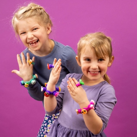 FAT BRAIN TOYS Biżuteria Plip Charms Zestaw Turkusowy