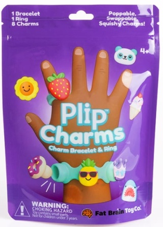 FAT BRAIN TOYS Biżuteria Plip Charms Zestaw Turkusowy