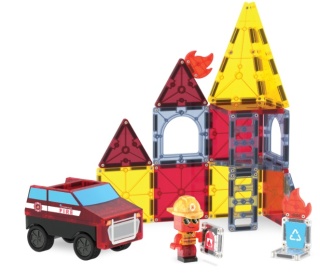 MAGNA-TILES Klocki Magnetyczne Fire Rescue 27 el.