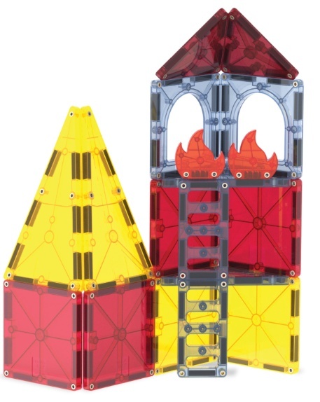 MAGNA-TILES Klocki Magnetyczne Fire Rescue 27 el.