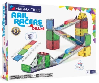 MAGNA-TILES Klocki Magnetyczne Rail Racers XL 90 el.