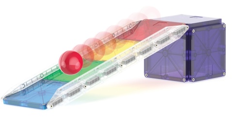 MAGNA-TILES Klocki Magnetyczne Rail Racers XL 90 el.