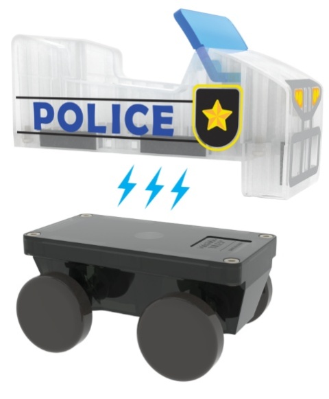 MAGNA-TILES Klocki Magnetyczne Police Patrol 20 el.