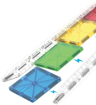 MAGNA-TILES Klocki Magnetyczne Rail Racers 33 el.