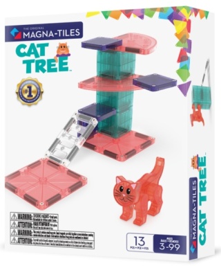 MAGNA-TILES Klocki Magnetyczne Cat Tree 13 el.