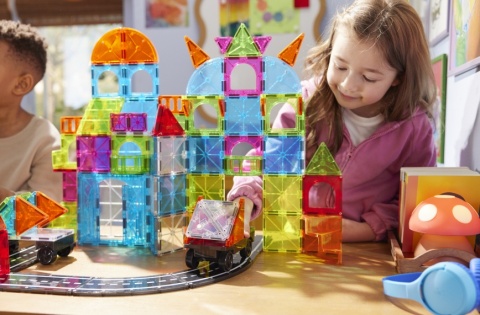 MAGNA-TILES Klocki Magnetyczne City Center 110 el.