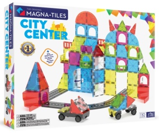 MAGNA-TILES Klocki Magnetyczne City Center 110 el.