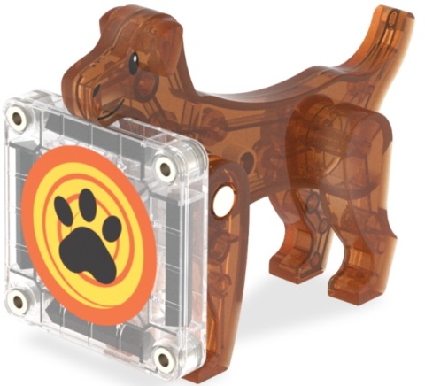MAGNA-TILES Klocki Magnetyczne Dog House 13 el.