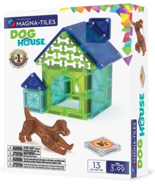MAGNA-TILES Klocki Magnetyczne Dog House 13 el.