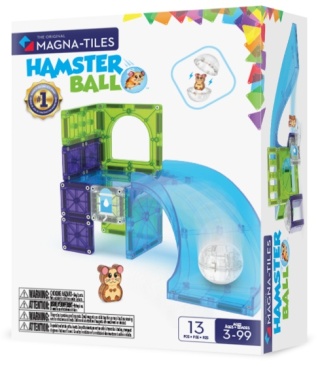 MAGNA-TILES Klocki Magnetyczne Hamster Ball 13 el.
