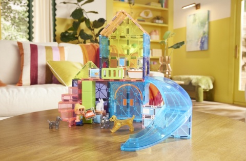MAGNA-TILES Klocki Magnetyczne Pet Playhouse 50 el.