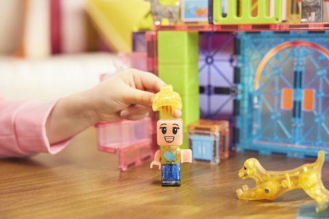 MAGNA-TILES Klocki Magnetyczne Pet Playhouse 50 el.