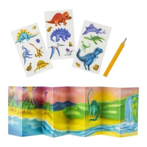 Tiger Tribe Zestaw z Folią Transferową - Dinozury