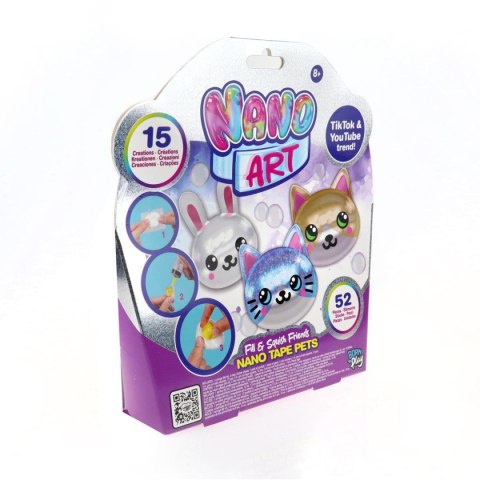 NANO ART Fill And Squish Friends, zestaw kreatywny