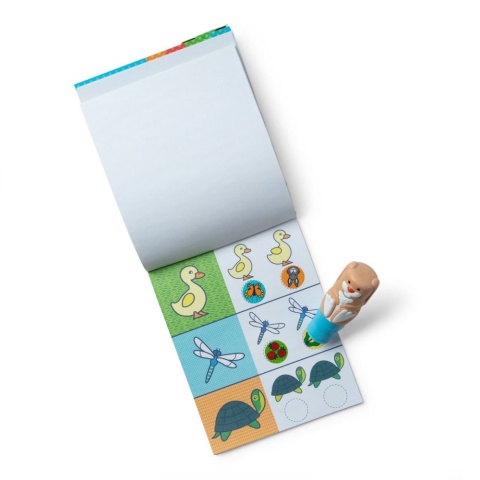 Sticker WOW! Stempelek z naklejkami - Króliczek
